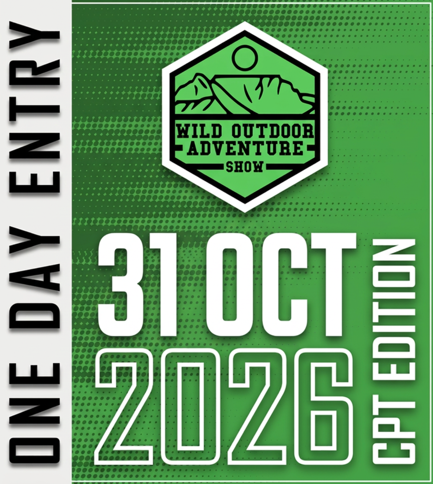 31 October 2026 (One Day Entry)