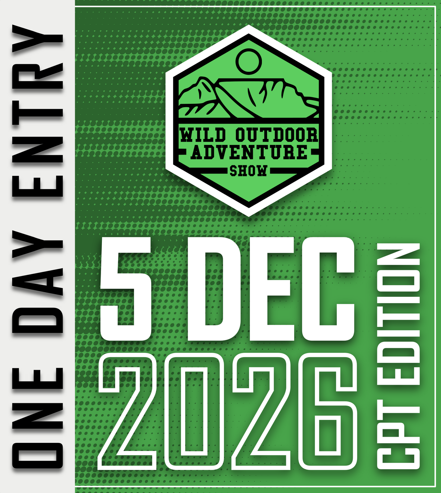 5 December 2026 (One Day Entry)