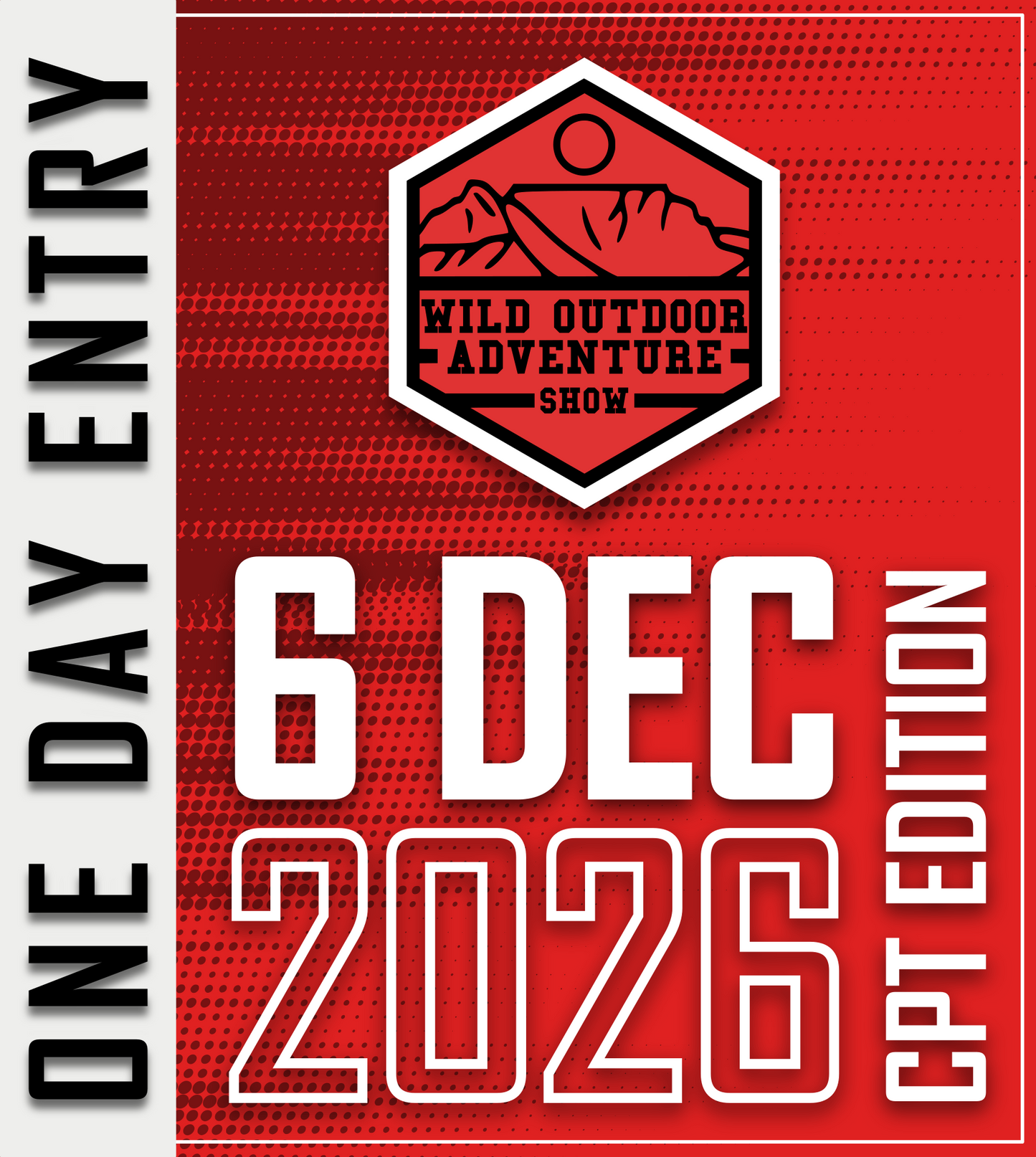 6 December 2026 (One Day Entry)