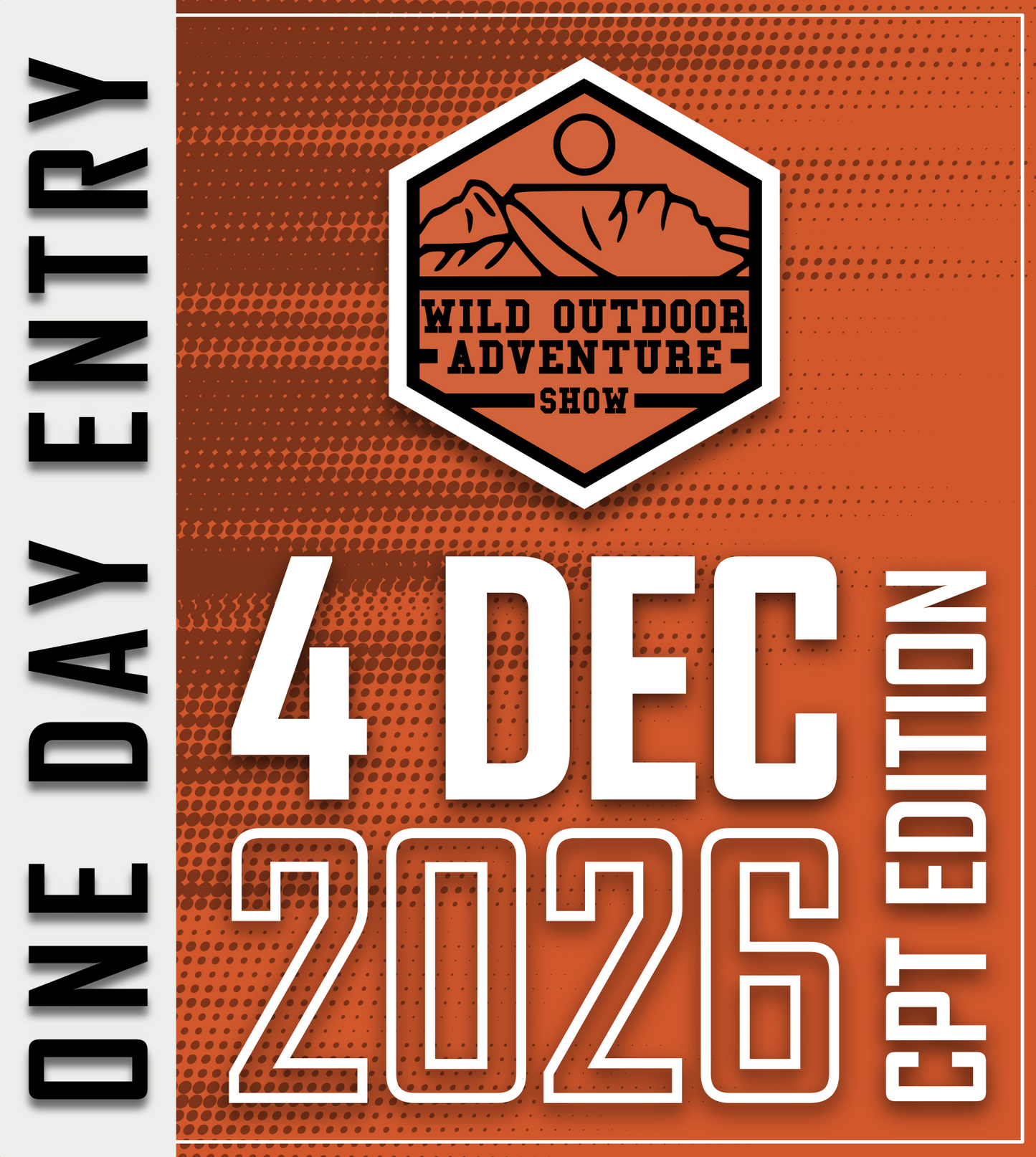 4 December 2026 (One Day Entry)